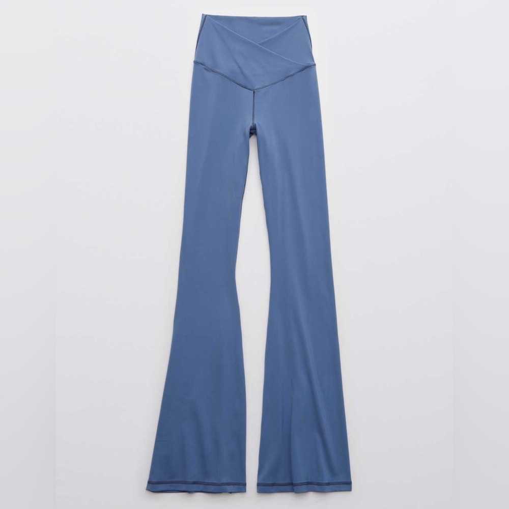 OFFLINE By Aerie Real Me High Waisted Crossover Flare Legging